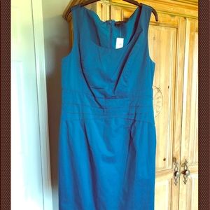 Banana Republic Turquoise Dress Size 14 (NWT)